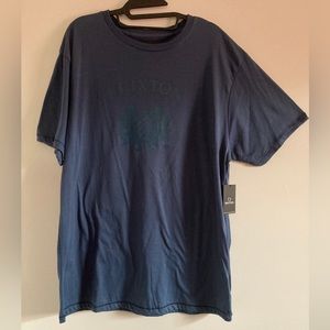 🔥NWT Brixton XL Blue Lion Crest Tee